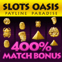 Play the Loosest Slots on the Web at Slots Oasis Casino!