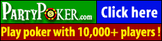 Play Live Poker with 10,000 players!